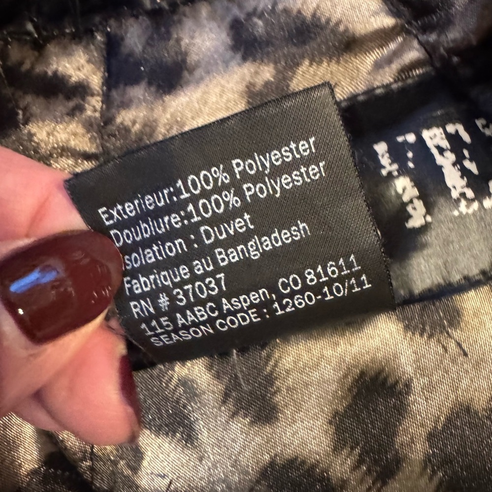 Obermeyer Down Jacket Ladies Medium - image 8